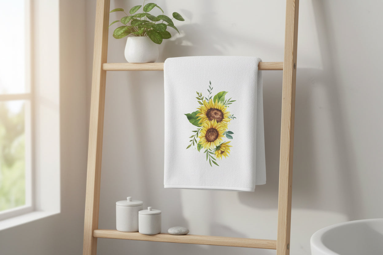 Sunflower Bouquet Towel