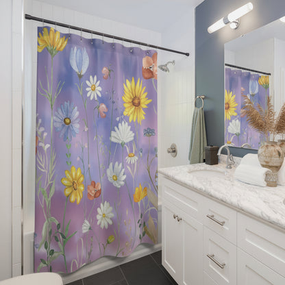 Floral Meadow Shower Curtain