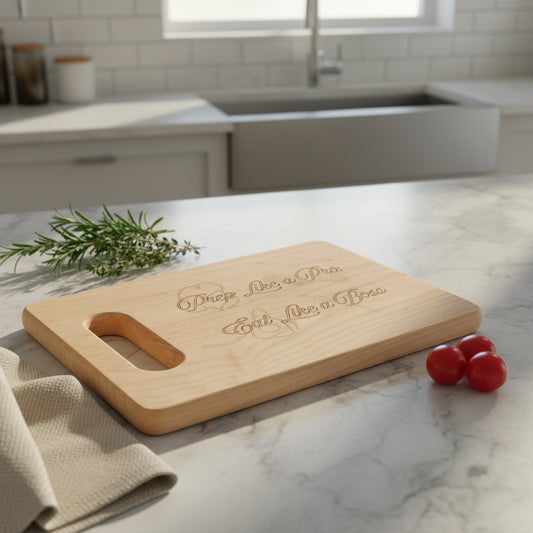 Prep Like a Pro, Eat Like a Boss - Cutting Board