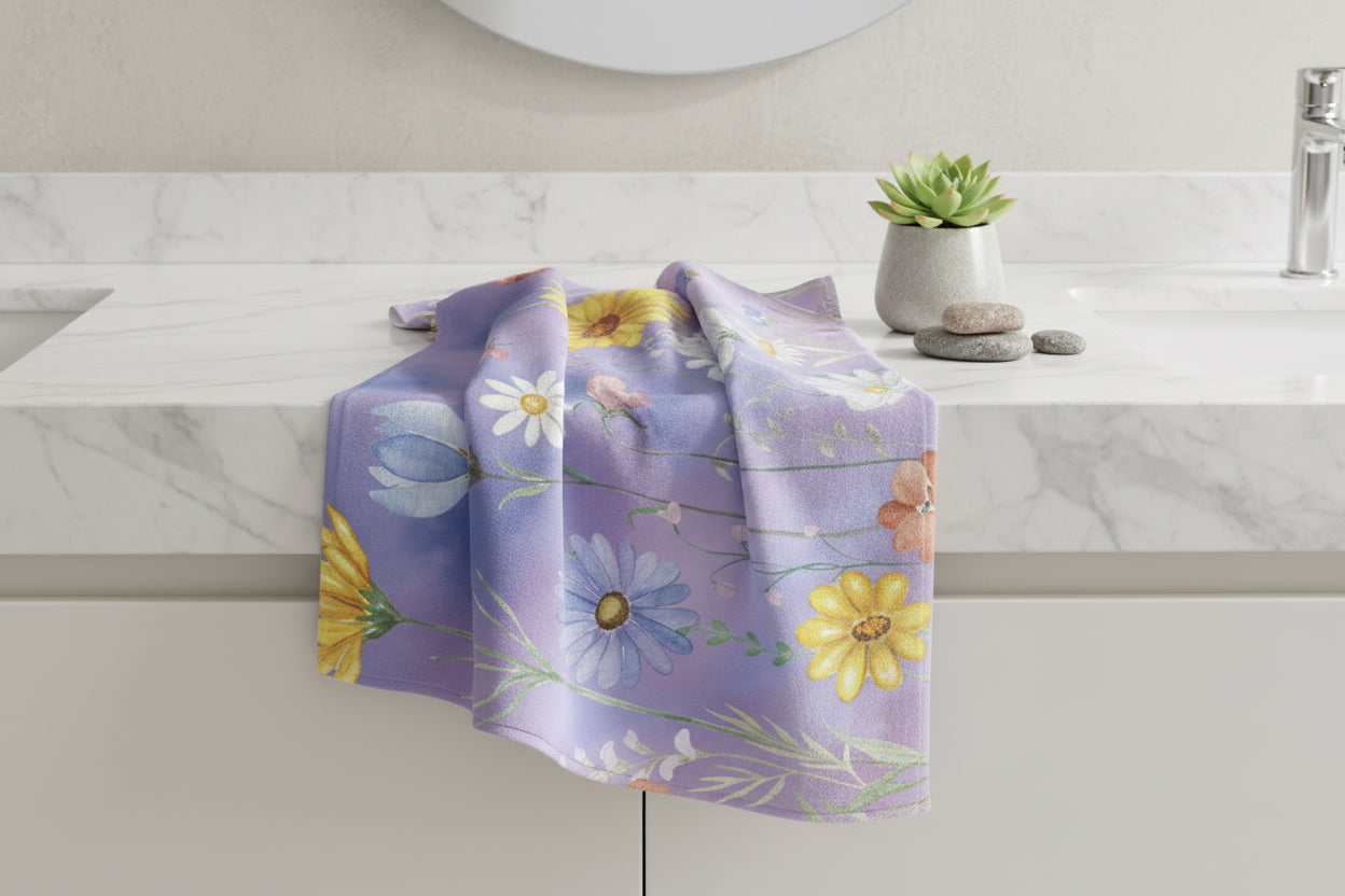 Floral Meadow Towel