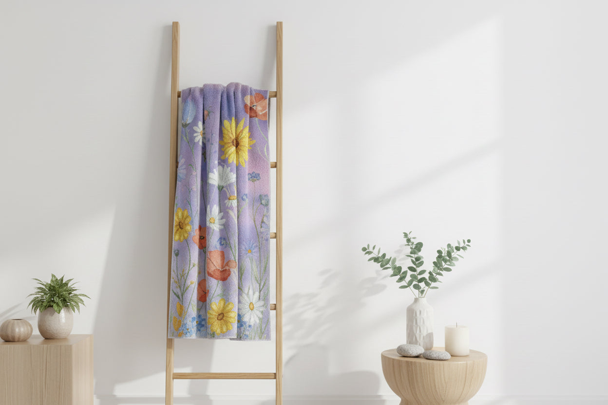 Floral Meadow Towel