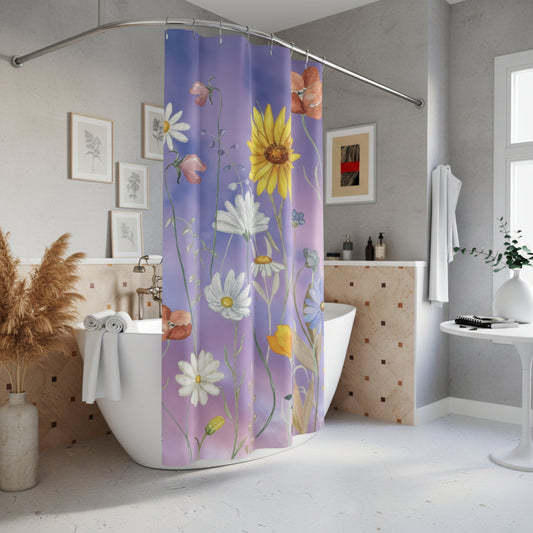 Floral Meadow Shower Curtain