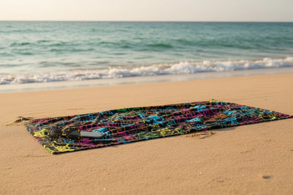 Gamer Icons Beach Towel