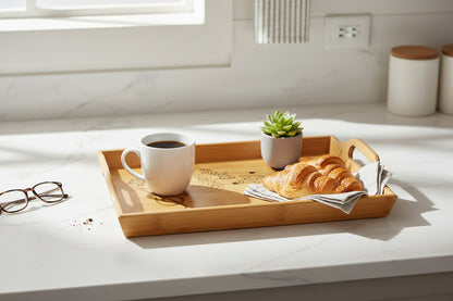 Slice Slice Baby Engraved Bamboo Serving Tray