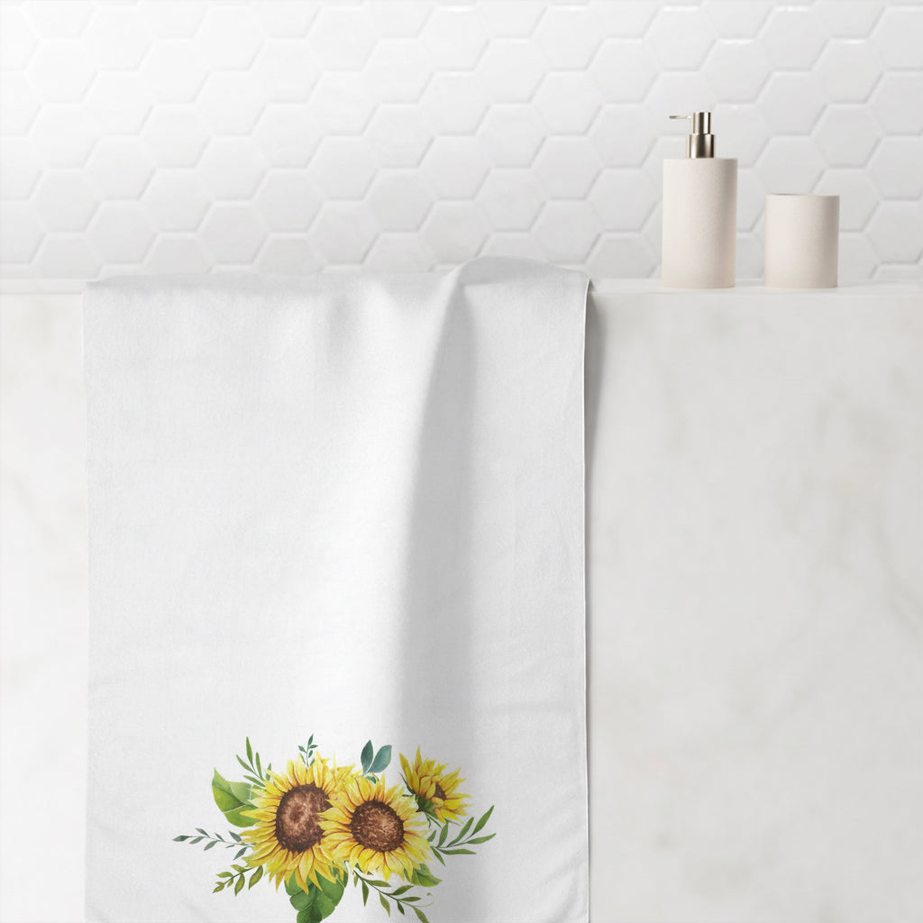 Sunflower Bouquet Towel