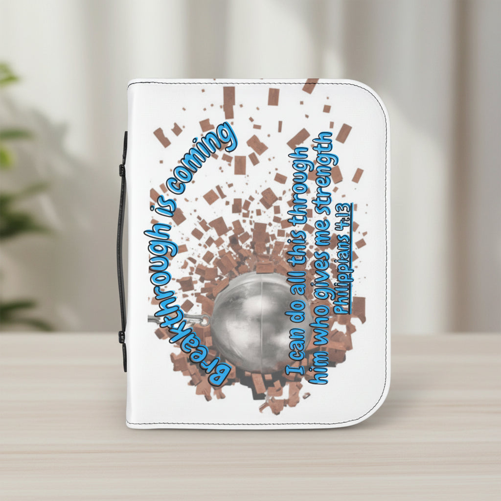 "Breakthrough Is Coming" Bible Cover