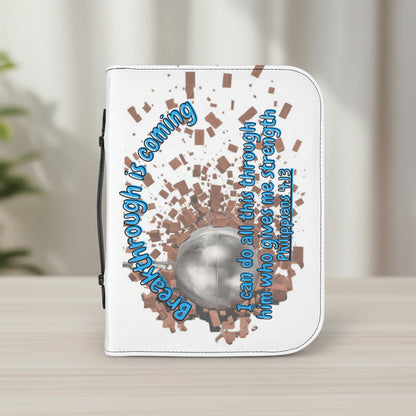 "Breakthrough Is Coming" Bible Cover