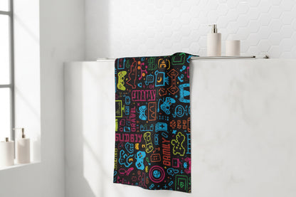 Gamer Icons Towel