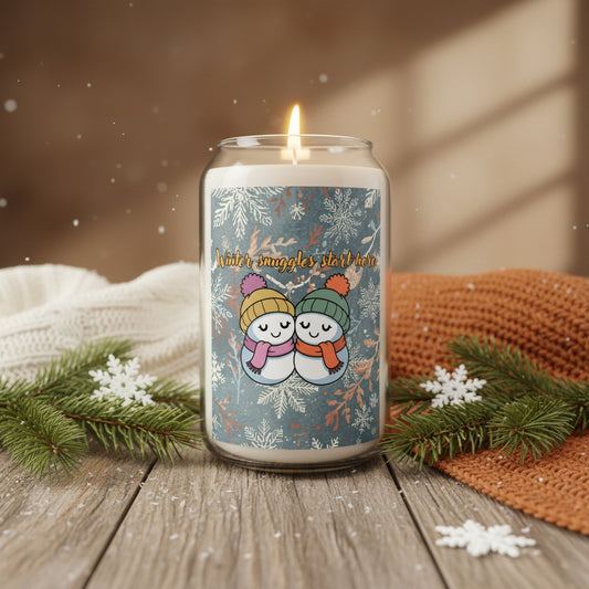 Winter Snuggles Scented Soy Candle