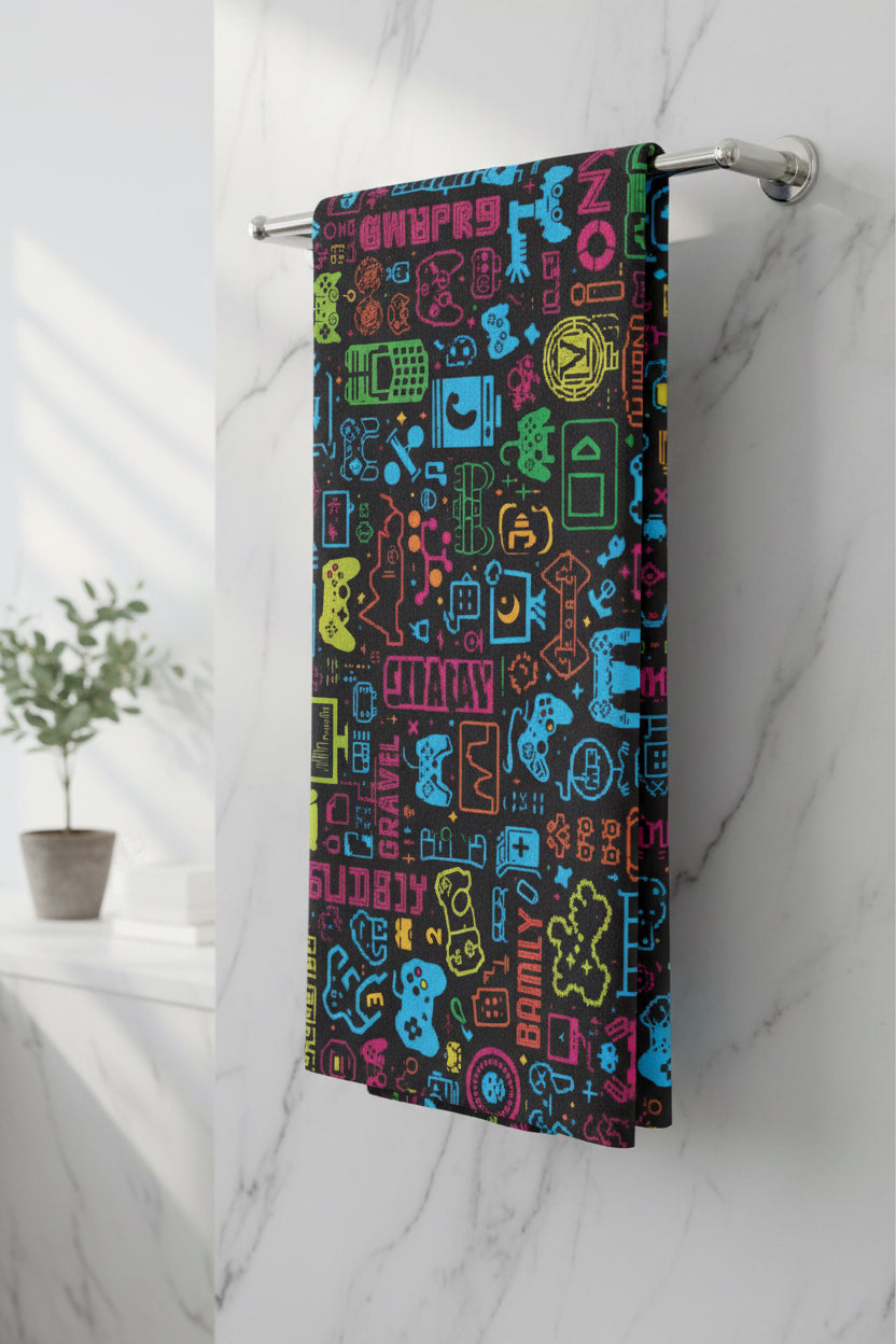 Gamer Icons Towel