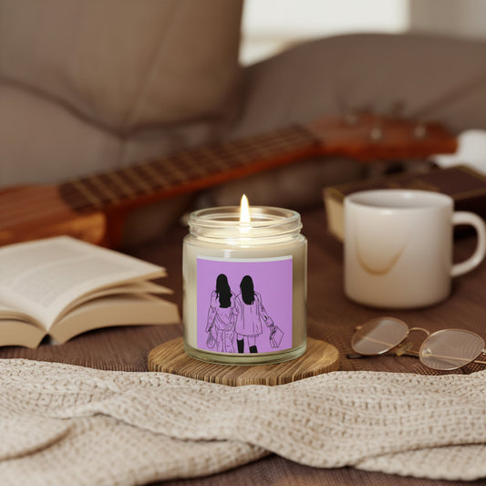 Scented Candle | Sister Bestie | Coconut Apricot Wax (4oz or 9oz)