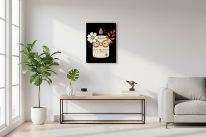 "Let Your Light Shine" Vertical Wall Art Poster