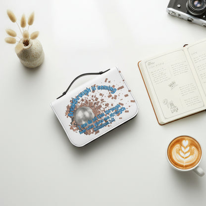 "Breakthrough Is Coming" Bible Cover