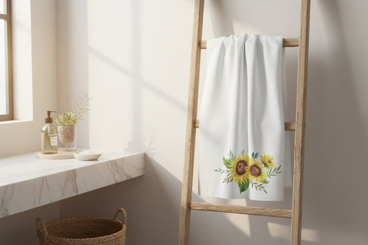 Sunflower Bouquet Towel