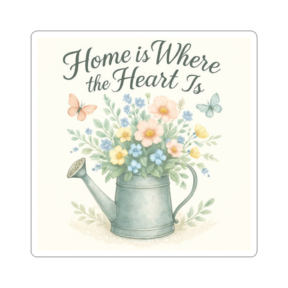 "Home Is Where the Heart Is" Sticker